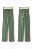 Pantalón ajustado de algodón elástico 5379