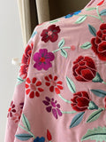 MANTONCILLO BORDADO CLAVER ROSA 270061 - FELIZ SHOPPING 