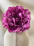 FLOR FLAMENCA GRANDE PEONÍA MAXI 17CM DIÁMETRO  FLO699