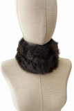 Cuello de pelo 2 en 1 -Cuello y Gorro en Uno bu1499