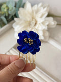 Conjunto Flamenco de Flores – Pendientes y Peineta - FELIZ SHOPPING 
