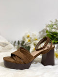 Sandalias de Tacón Ancho con Plataforma-Cómodas y Elegantes 6508