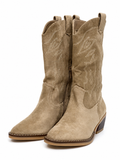 Botas cowboy de caña media estilo western K5050