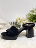 Sandalias de Tacón Ancho con Plataforma-Cómodas y Elegantes 6508