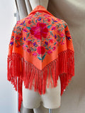 LA-MOD13 MANTONCILLO BORDADO ACAPULCO  CORAL MANT7999