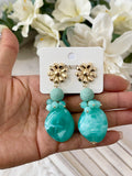 PENDIENTE PIEDRA PEN899 - FELIZ SHOPPING 