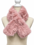 Bufanda de Pelo Sintético para Mujer – Suave, Cálida y Elegante – 94 × 13 cm 270063