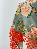 MANTONCILLO CELESTE ESTAMPADO MADRONO MANT3399