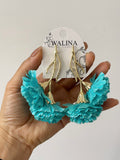 PENDIENTES FLAMENCASDE FLOR CLAVEL PEN1399