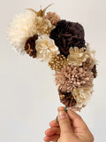 CORONA DE FLAMENCAS LARGA 22CM ANCHO 9CM FLO1699