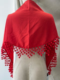 MANTONCILLO  MADRONO LIZO ROJO MANT2799 - FELIZ SHOPPING 
