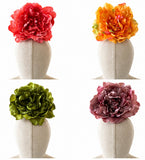 FLOR FLAMENCA GRANDE PEONÍA MAXI 17CM DIÁMETRO  FLO699 - FELIZ SHOPPING 