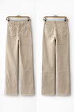 Pantalón ajustado de algodón elástico 5379