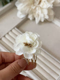 Conjunto Flamenco de Flores – Pendientes y Peineta - FELIZ SHOPPING 