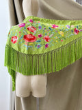 LM270040 MANRONCILLO BORDADO MEDIANA PARA ADULTOS Y NIÑAS VERDE 36 - FELIZ SHOPPING 