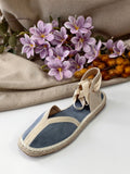 Alpargatas Mujer con Lazo – Sandalias Espadrilles de Yute Verano MY592