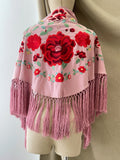 LB MANTONCILLO BORDADO ROSA MANT7999