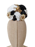 Ramillete de Flores Flamenca Hecha a Mano con Flores de Tela TK-26-f16 - FELIZ SHOPPING 
