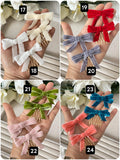 Broche Peine para el Cabello con Lazo de Terciopelo (Varios Colores) Tk-26-bro399