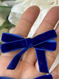 Broche Peine para el Cabello con Lazo de Terciopelo (Varios Colores) Tk-26-bro399
