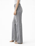 Jeans grises de tiro alto y corte recto L5771