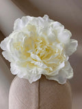 FLOR FLAMENCA GRANDE PEONÍA MAXI 17CM DIÁMETRO  FLO699