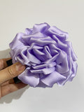 Pinza de pelo con rosa 3D- 11CM DIAMETRO pin699