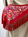 MANTONCILLO FLAMENCO BORDADO - 270039 ROJO - FELIZ SHOPPING 