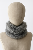 Cuello de pelo 2 en 1 -Cuello y Gorro en Uno bu1499