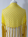 MANTONCILLO  NINA PLUMETI AMARILLO MANT1099