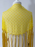 MANTONCILLO  NINA PLUMETI AMARILLO MANT1099