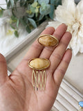 BROCHE Y PEINETA DOLOR BRO599 - FELIZ SHOPPING 