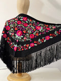 M01-270020 MANTONCILLO BORDADO FLAMENCO NEGRO - FELIZ SHOPPING 