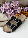Sandalias Mujer Tipo Bio con Doble Hebilla MY103