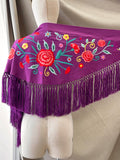 MANTON FLAMENCO BORDADO MEDIANA PARA ADULTOS Y NIÑAS  - 270060 - FELIZ SHOPPING 