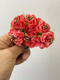 FL RAMILLETES 6U CADA FLORE 4CM DIÁMETRO FLO300 - FELIZ SHOPPING 