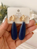 Pendientes artesanales de cuentas de colores – Diseño exclusivo zpen899