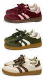 Zapatillas casual retro de pana combinada -Deportivas bajas TT400