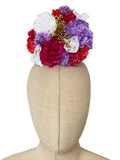 Ramillete de Flores Flamenca Hecha a Mano con Flores de Tela TK-26-f16 - FELIZ SHOPPING 