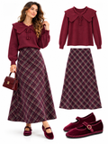 Jersey de Punto con Cuello Grande y Lazo – Talla Única 26989