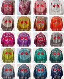 Mantón Flamenco Bordado con Flecos -Mantoncillo de Flamenca -Varios Colores 270032 Tk26