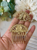 peineta y broche ROCIO bro499 - FELIZ SHOPPING 