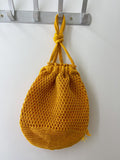 Bolso bombonera de croché calado-Bolso de mano y hombro para feria BO899