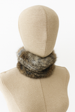 Cuello de pelo 2 en 1 -Cuello y Gorro en Uno bu1499