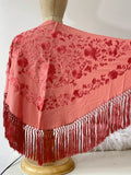 L01-270021 MANTON BORDADO FLRCO CORTO CORAL - FELIZ SHOPPING 