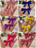Broche Peine para el Cabello con Lazo de Terciopelo (Varios Colores) Tk-26-bro399