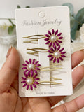 PEINETA FLORE 4 UNIDAS BRO799 - FELIZ SHOPPING 