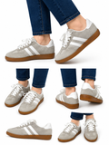 Zapatillas Retro Unisex de Ante -Cómodas, Casual y Antideslizantes B660