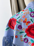 LM MANTONCILLO BORADO FLORE ROJO -CELESTE 4 - FELIZ SHOPPING 