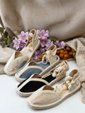 Alpargatas Mujer con Lazo – Sandalias Espadrilles de Yute Verano MY592